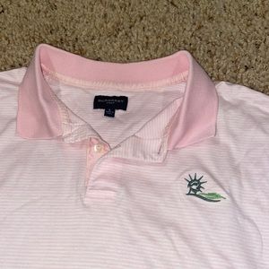 Men’s Large Burberry Golf Liberty National Golf Club Polo